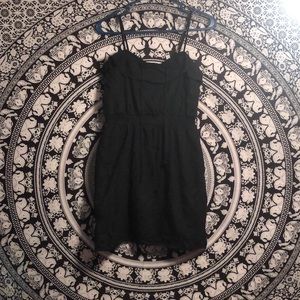 American Eagle black mini dress